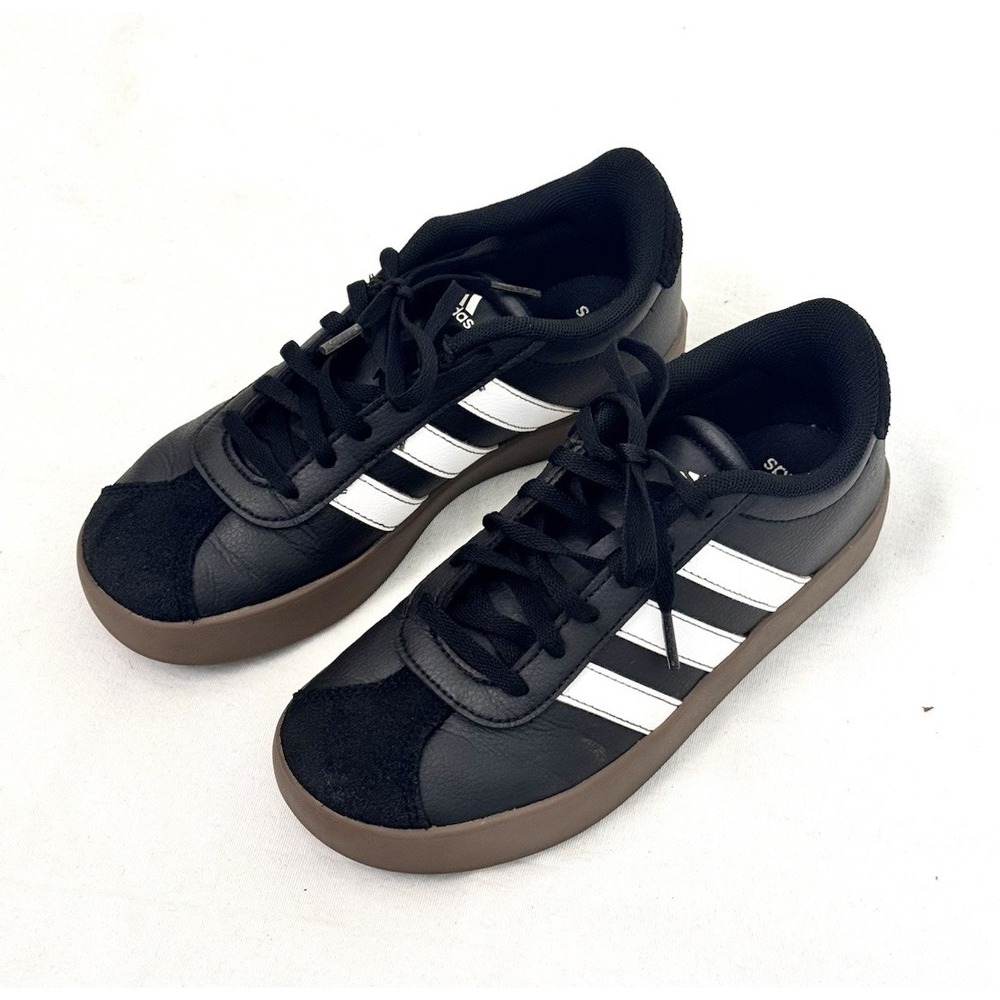 Adidas Black VL Court 3.0 Kids's Shoes Size 3